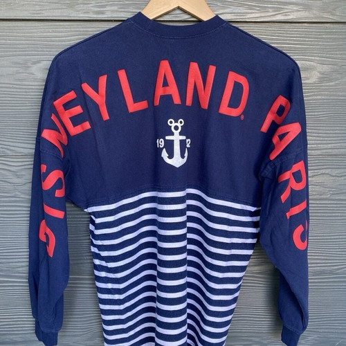 Spirit Jersey Disneyland Paris blue and red Sailor size M like new