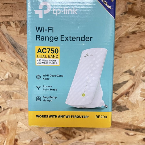 WiFi Extender TP-Link RE200 v4 Dual Band used, up to 750Mbps