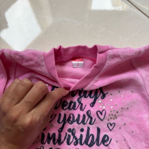 Velour blouse 2 years like new