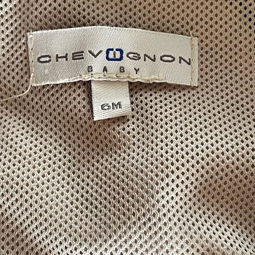 Chevignon baby jacket used with detachable sleeves and hidden hood for 6-month boy