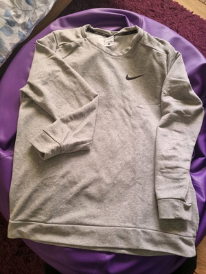 Nike sweatshirt size L like new, gray