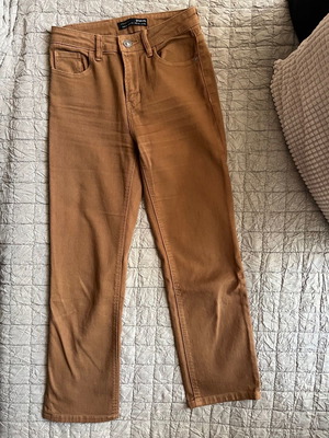 Τζιν Stradivarius καφέ καινούργιο Νο 34