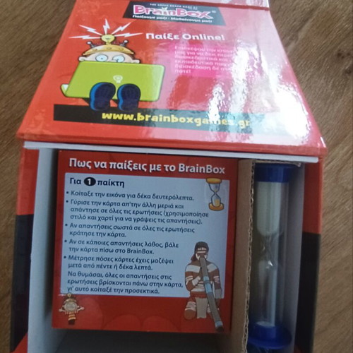 Brain Box World History board game like new