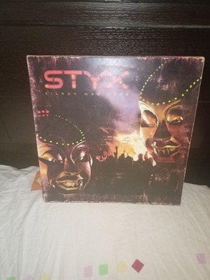 Styx Kilroy Was Here 1983 vinyl LP used, rock