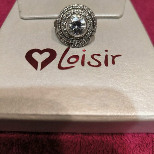 Loisir silver 925 ring used, size 6