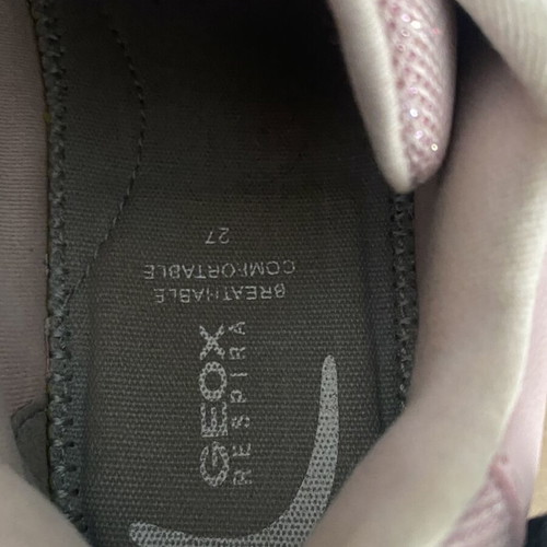 Geox Mini Athletic Shoes used, size 27, pink
