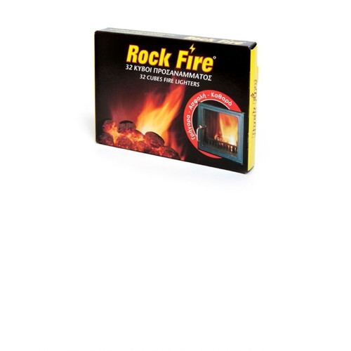 Firelighter cubes 48 pieces Rock Fire new