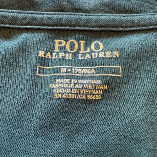 Polo Ralph Lauren V-Neck T-Shirt, dark green, Medium