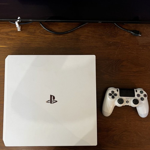 PlayStation 4 Pro Glacier White 1TB console with GoldH firmware