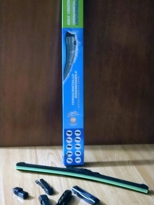 Car Windshield Wiper 14" 350mm new with 8 adapters