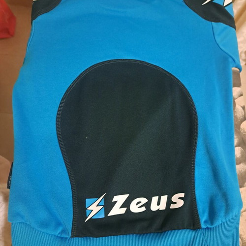 Zeus children's sports shirt XXS used, blue, age 7-8