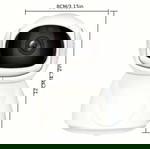  Έξυπνη Κάμερα Παρακολούθησης 1080P WiFi με Νυχτερινή Όραση & Ανίχνευση Κίνησης (Καινούργια)