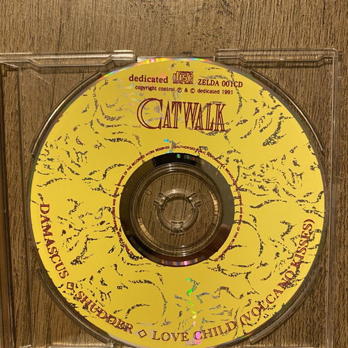 Catwalk Damascus CD single like new, rare UK indie rock 1991
