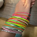 Summer bracelets like new, multicolored
