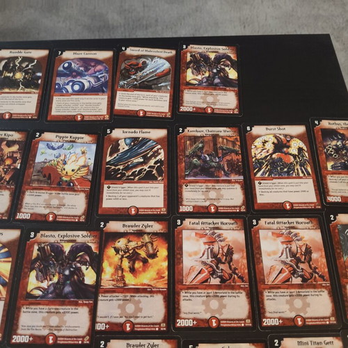 Vintage Duel Masters card collection (45 pcs) + 7 World of Warcraft TCG cards