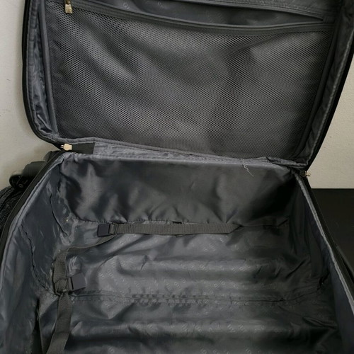 Guess suitcase used with missing front emblem