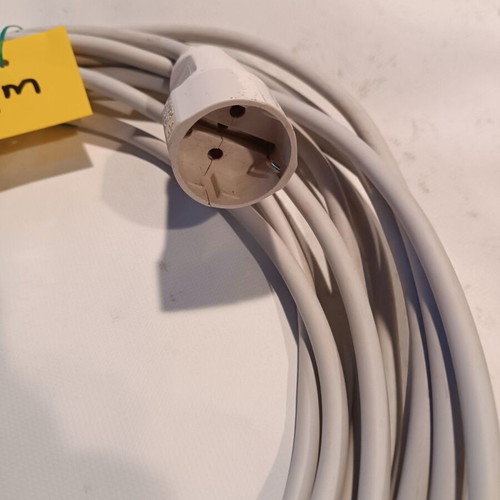 Cable 9 meters with plug single-core 3x1.5 like new with internal double insulation