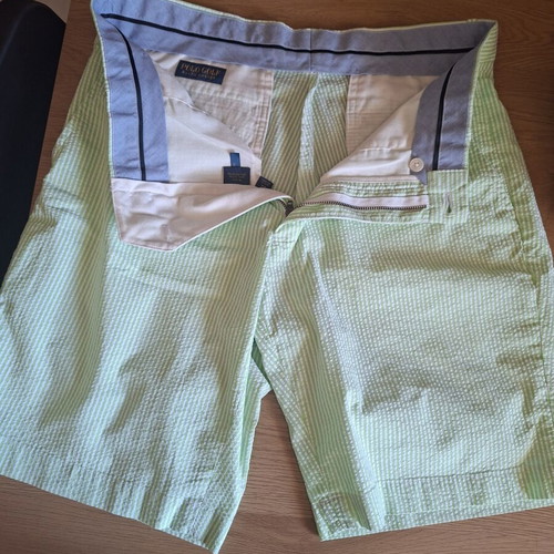 Ralph Lauren shorts size 32, like new, white and green