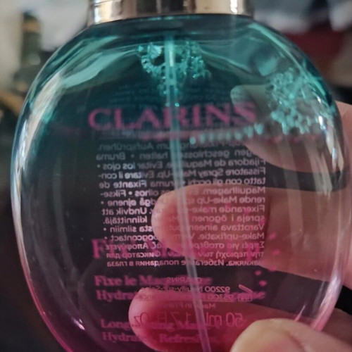 Clarins Fix make up like new, 50 ml, missing 2 sprays