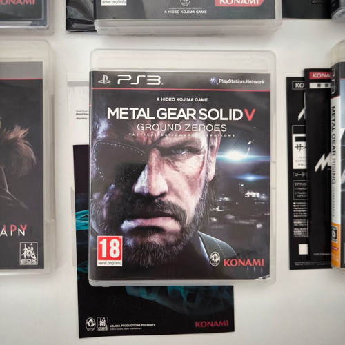 Metal Gear Solid Rising MGS PS3 game collection, very good condition