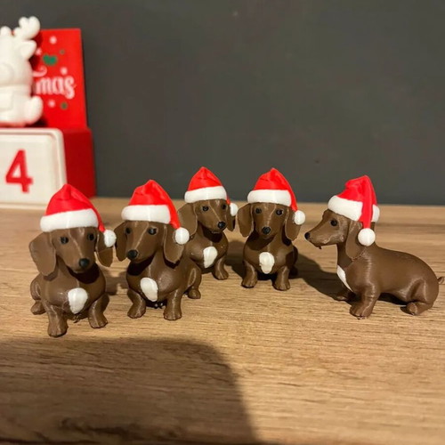 Christmas puppy made to order, small size