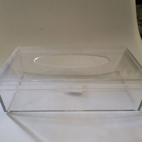 Transparent tissue box new