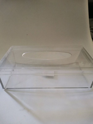 Transparent tissue box new