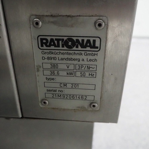 Rational CM 201 combi oven used