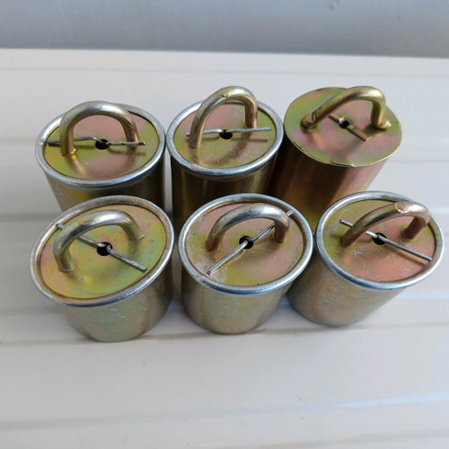 Six New Brass Livestock Bells with Clear Loud Sound