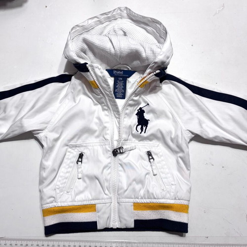 Ralph Lauren baby jacket used, lightweight, white, 12 months