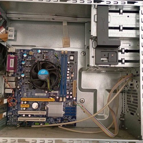 PC case used with Foxconn H55MXV motherboard and Intel Core i5 processor
