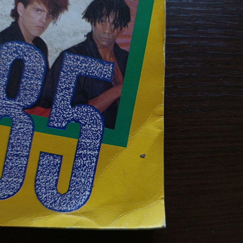 Panini Album Smash Hits 1985 Used Sticker Collection