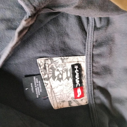 Tony Hawk polo shirt used, size L, black