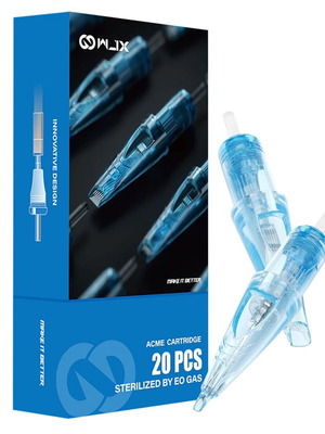 Cartridge tattoo WJX new, set of 20 pieces for tattoo and permanent makeup