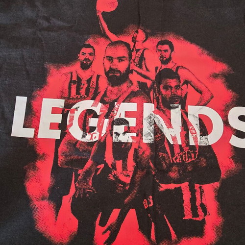 Olympiacos T-shirt used, size Small