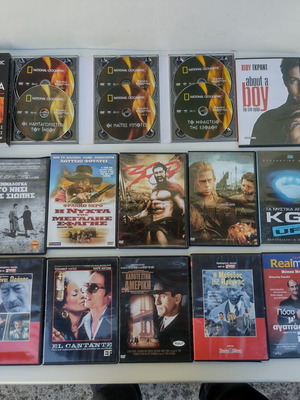 DVD and CD pack like new, 105 pieces
