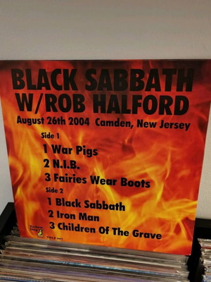 Black Sabbath Iron God βινύλιο καινούργιο, metal