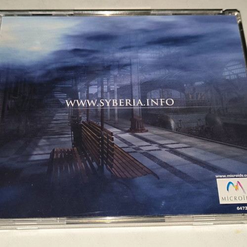 Syberia PC game used with big poster