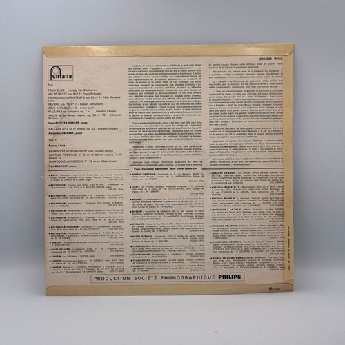 Soirée De Piano Romantique vinyl record used