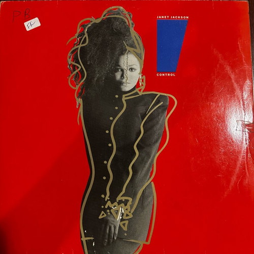 Janet Jackson Control vinyl used, first Greek press edition