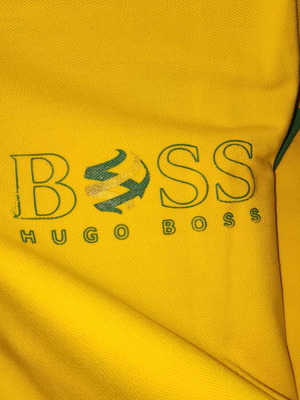 Hugo Boss x Brazil collectible polo shirt