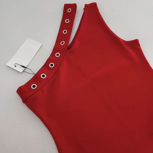 Women's long red Zara dress size S new