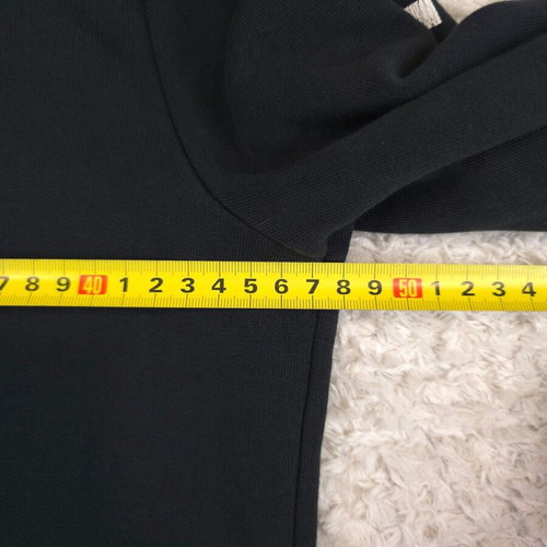 Calvin Klein Jeans Black Hoodie used with Distressed Logo