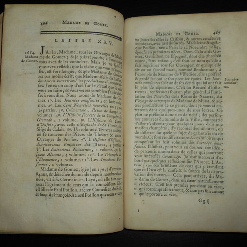 1769 Biographies of Famous Women Used, French 18th Century Book