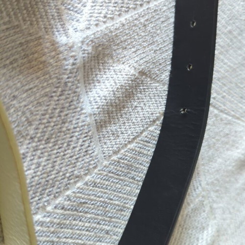Benetton belts set of 2 like new synthetic saffiano leather 100cm