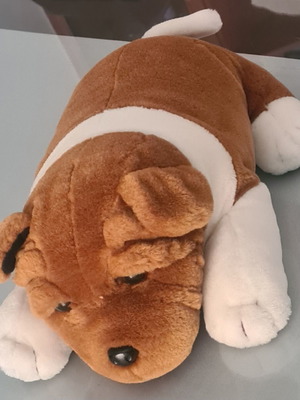 Plush Bulldog vintage in very good condition