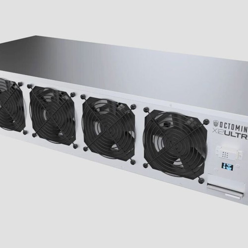 Octominer X12 Ultra 12 GPU Mining Case used with 3600W PSU without GPUs