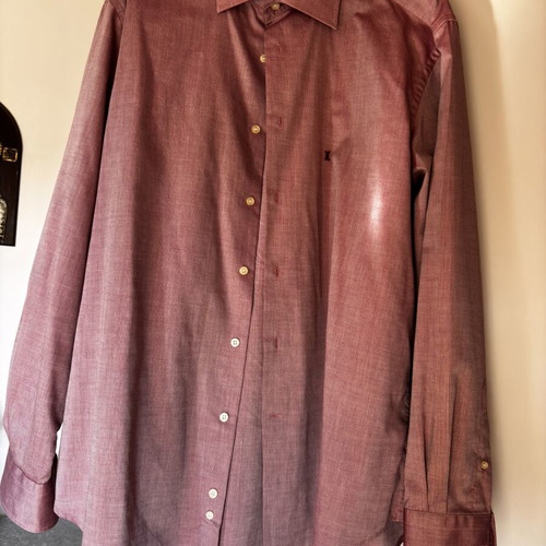 The Bostonians men's shirt like new, 100% cotton, large, pink