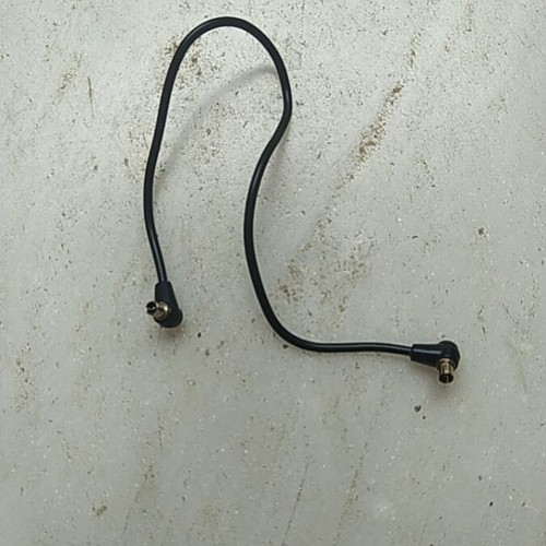 Flash sync cables like new, male connectors for camera flash
