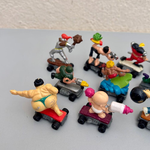 Skateboard Mania 15 Figures Set Kenner 1991 used